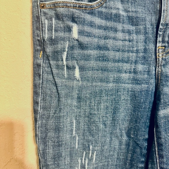 J. Crew Distressed Stretch size 30 EUC Straight Leg Women Jeans - Picture 4 of 10